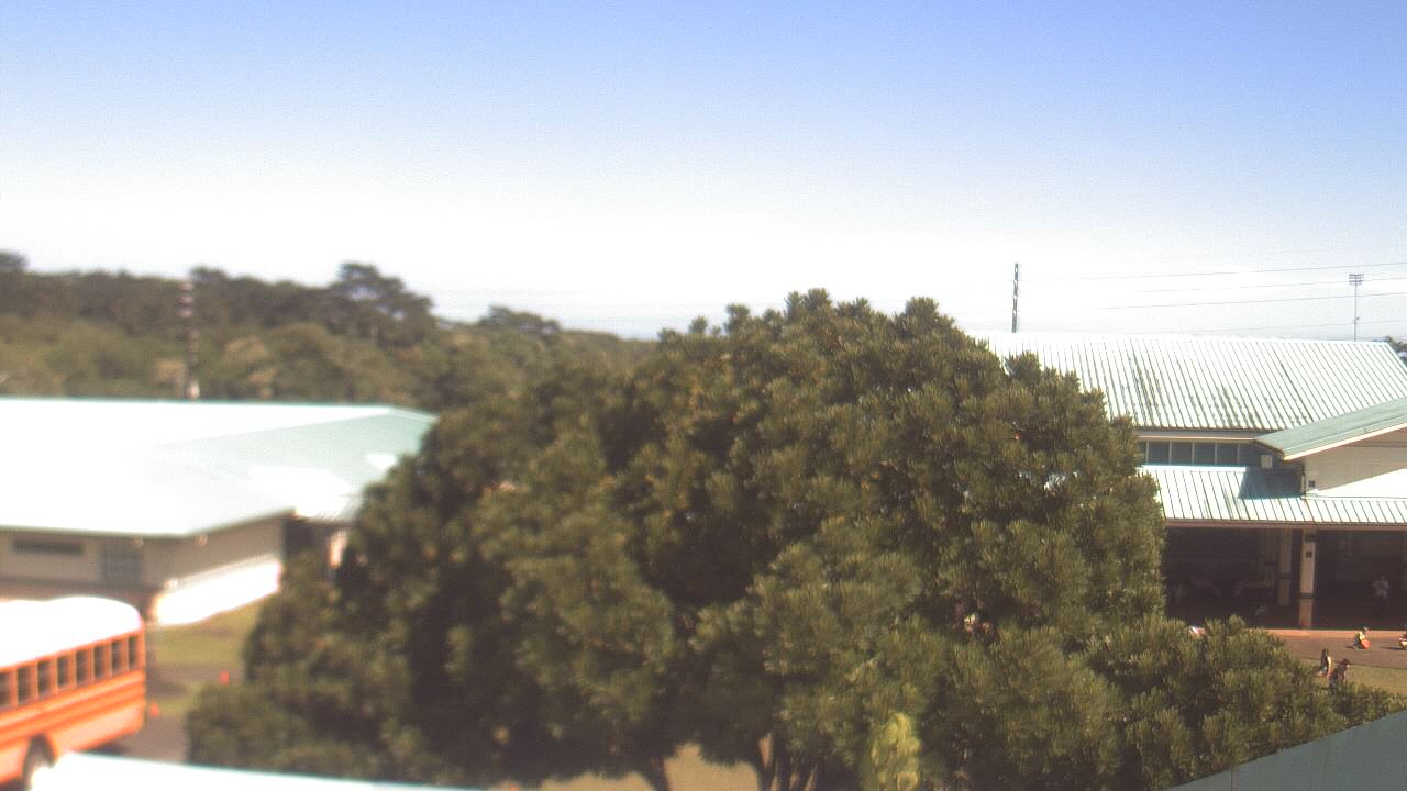 Thumbnail for current weather camera view from Keaau ES in Keaau, Hawaii