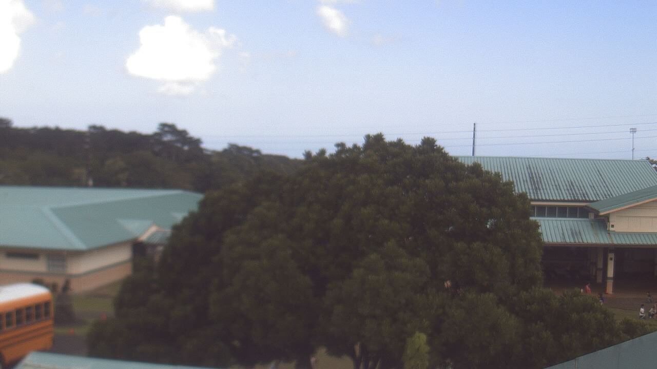 Thumbnail for current weather camera view from Keaau ES in Keaau, Hawaii