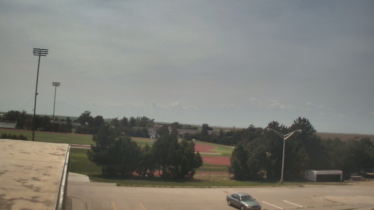 Thumbnail for current weather camera view from Stanton County Jr/Sr High School in Johnson City, Kansas