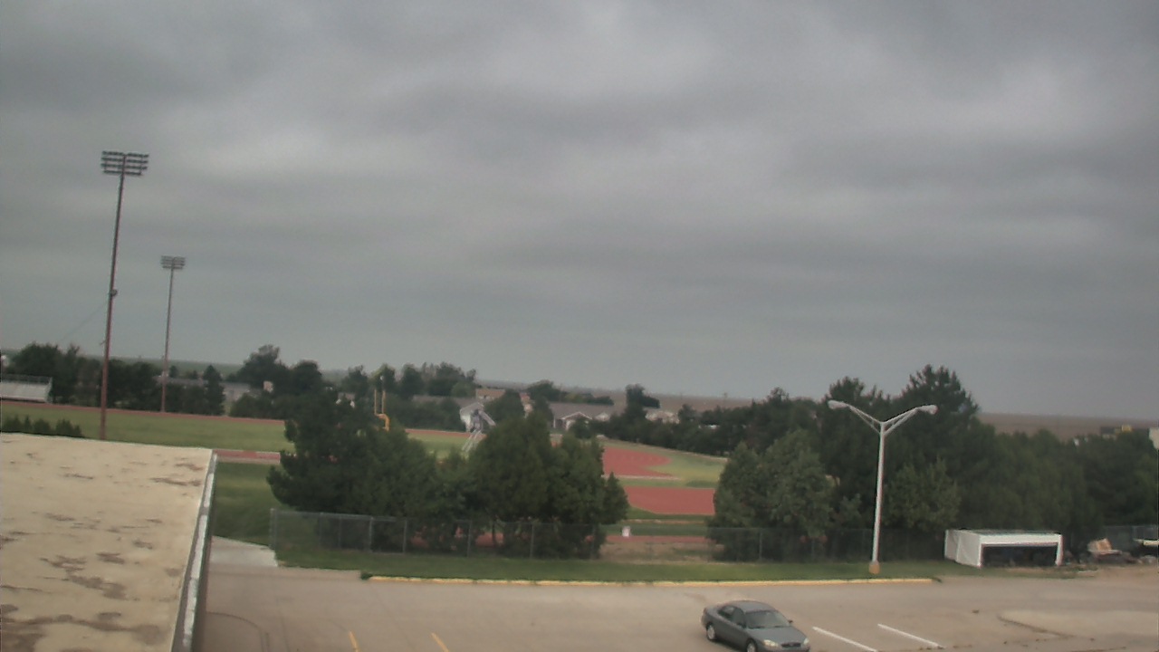 Thumbnail for current weather camera view from Stanton County Jr/Sr High School in Johnson City, Kansas