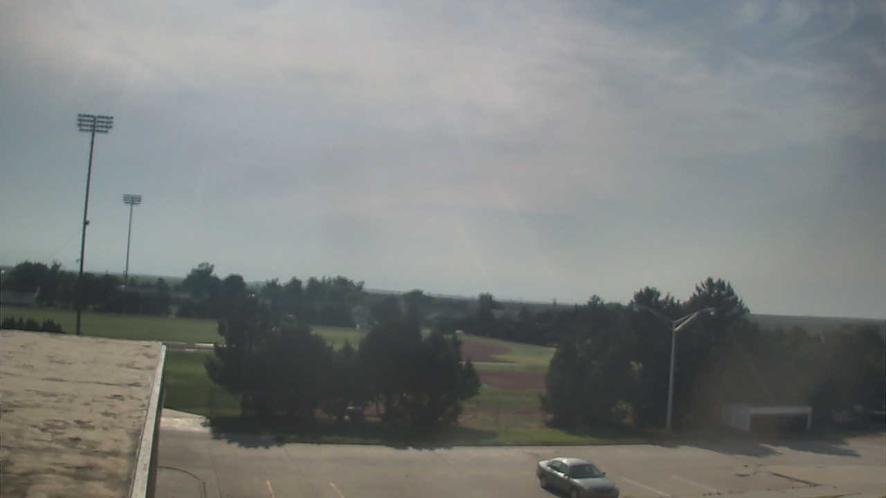 Thumbnail for current weather camera view from Stanton County Jr/Sr High School in Johnson City, Kansas
