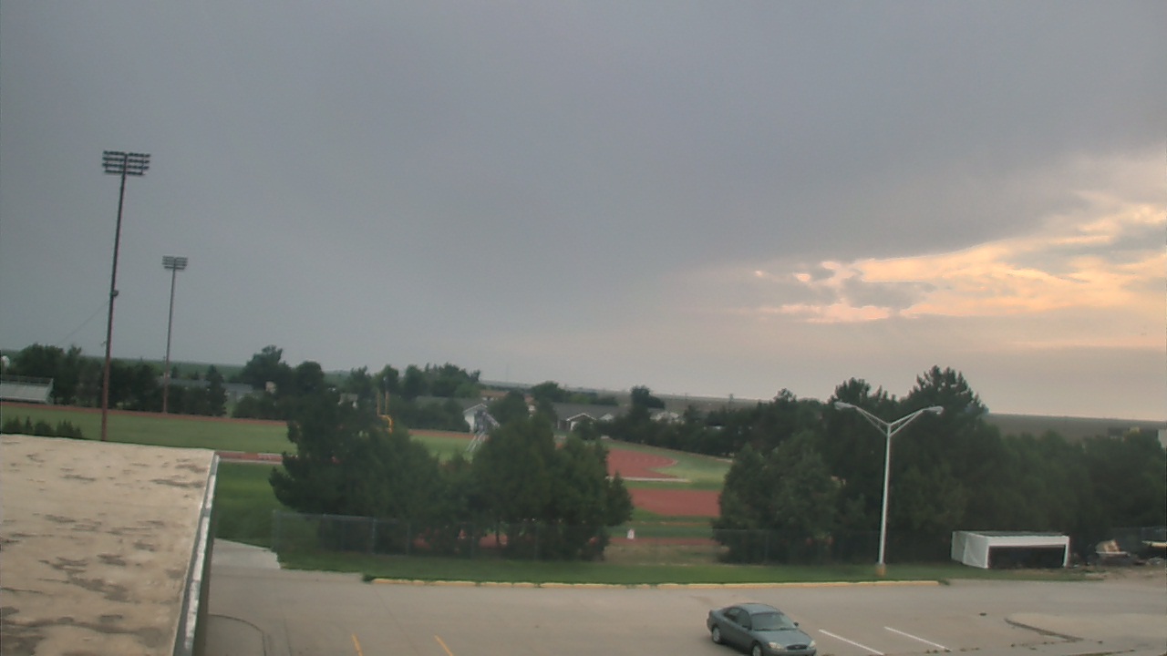 Thumbnail for current weather camera view from Stanton County Jr/Sr High School in Johnson City, Kansas