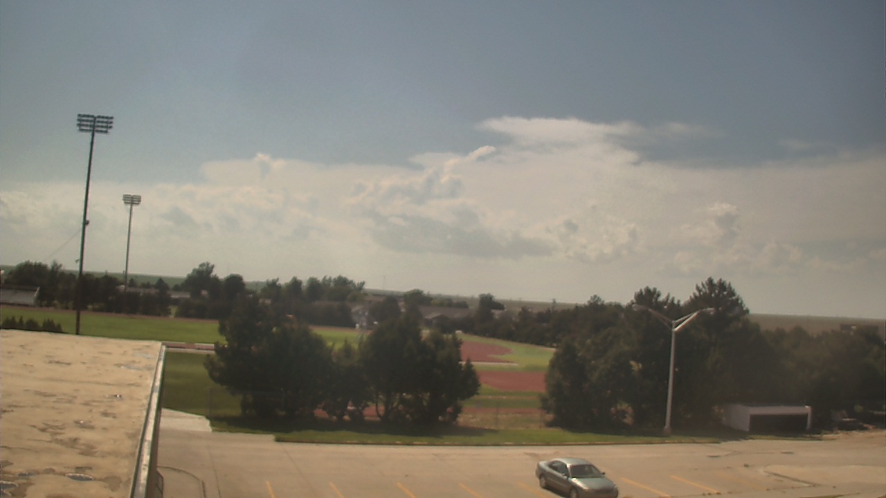 Thumbnail for current weather camera view from Stanton County Jr/Sr High School in Johnson City, Kansas