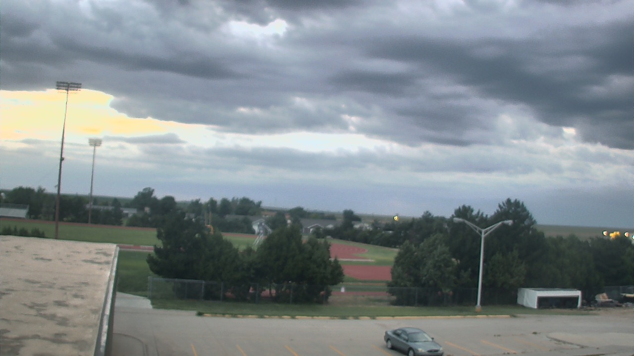 Thumbnail for current weather camera view from Stanton County Jr/Sr High School in Johnson City, Kansas