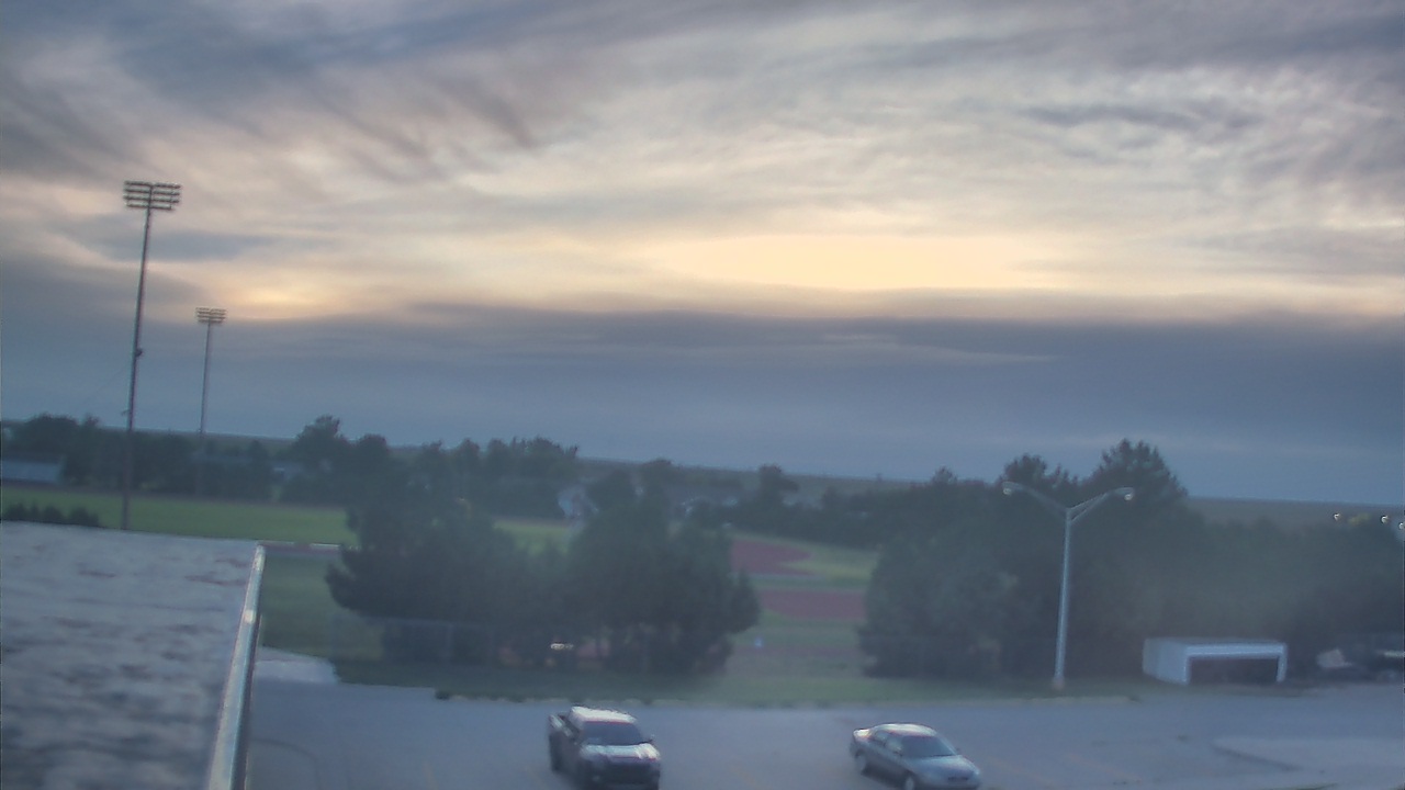 Thumbnail for current weather camera view from Stanton County Jr/Sr High School in Johnson City, Kansas