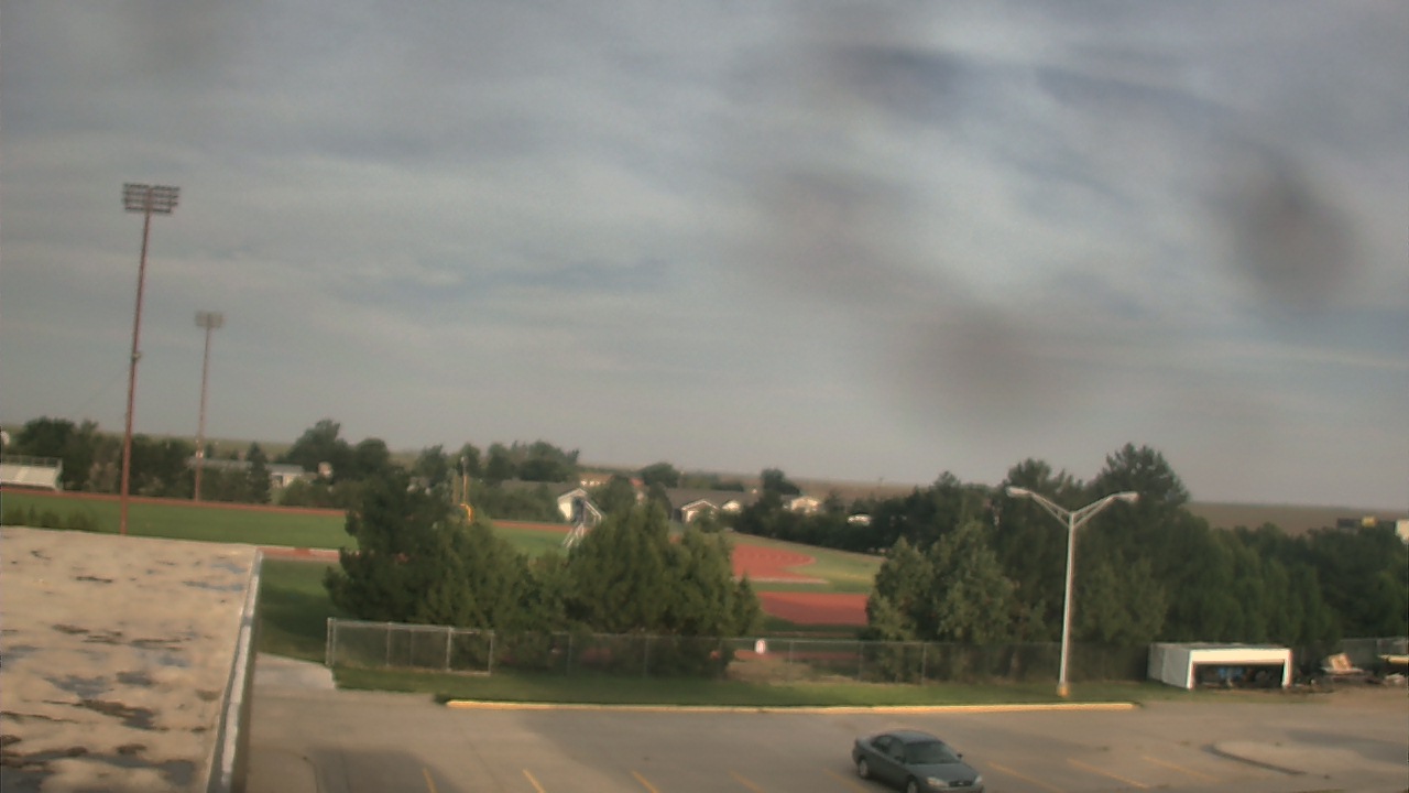 Thumbnail for current weather camera view from Stanton County Jr/Sr High School in Johnson City, Kansas