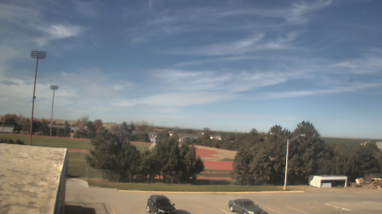 Thumbnail for current weather camera view from Stanton County Jr/Sr High School in Johnson City, Kansas