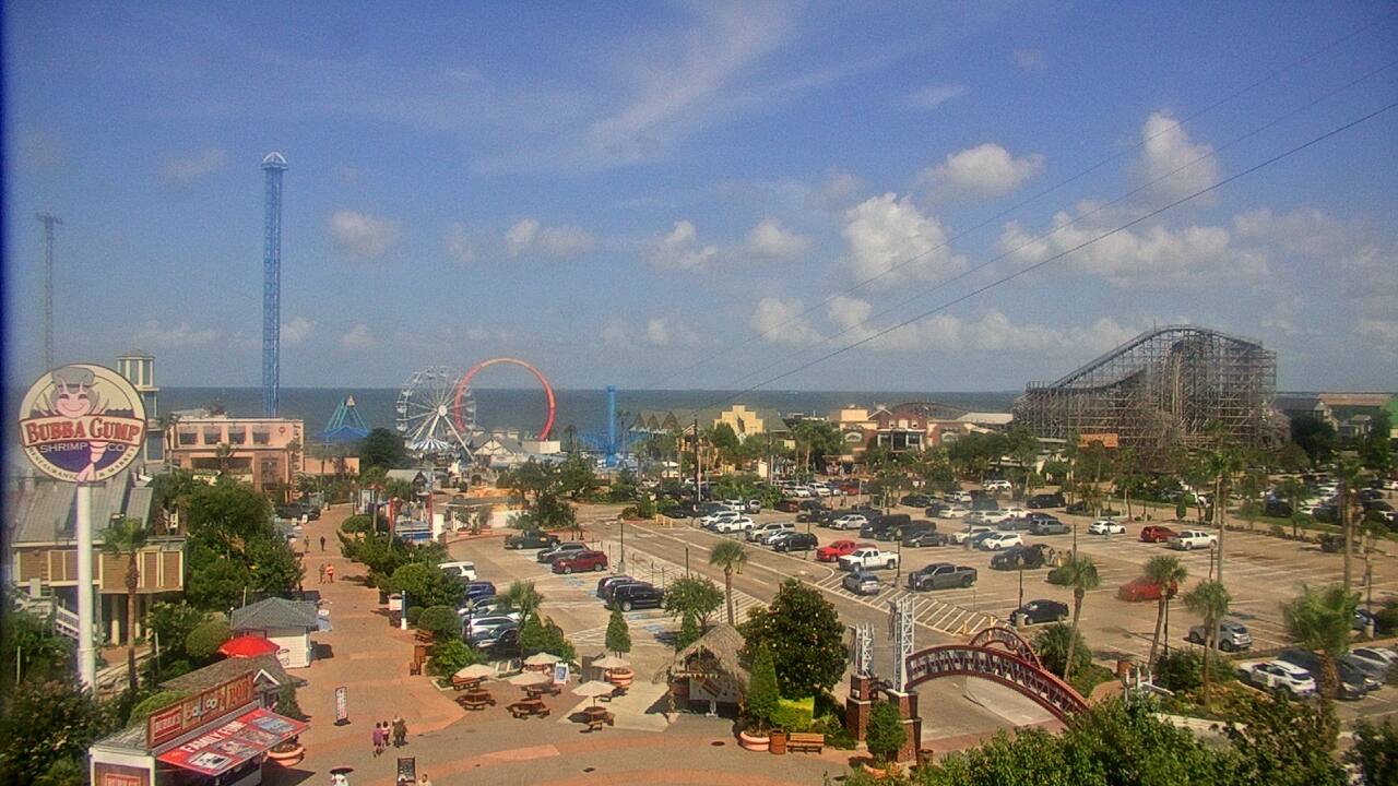 Thumbnail for current weather camera view from The Boardwalk Inn in Kemah, Texas