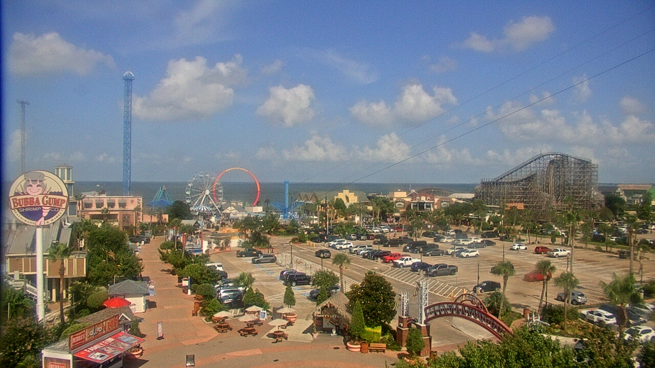 Thumbnail for current weather camera view from The Boardwalk Inn in Kemah, Texas