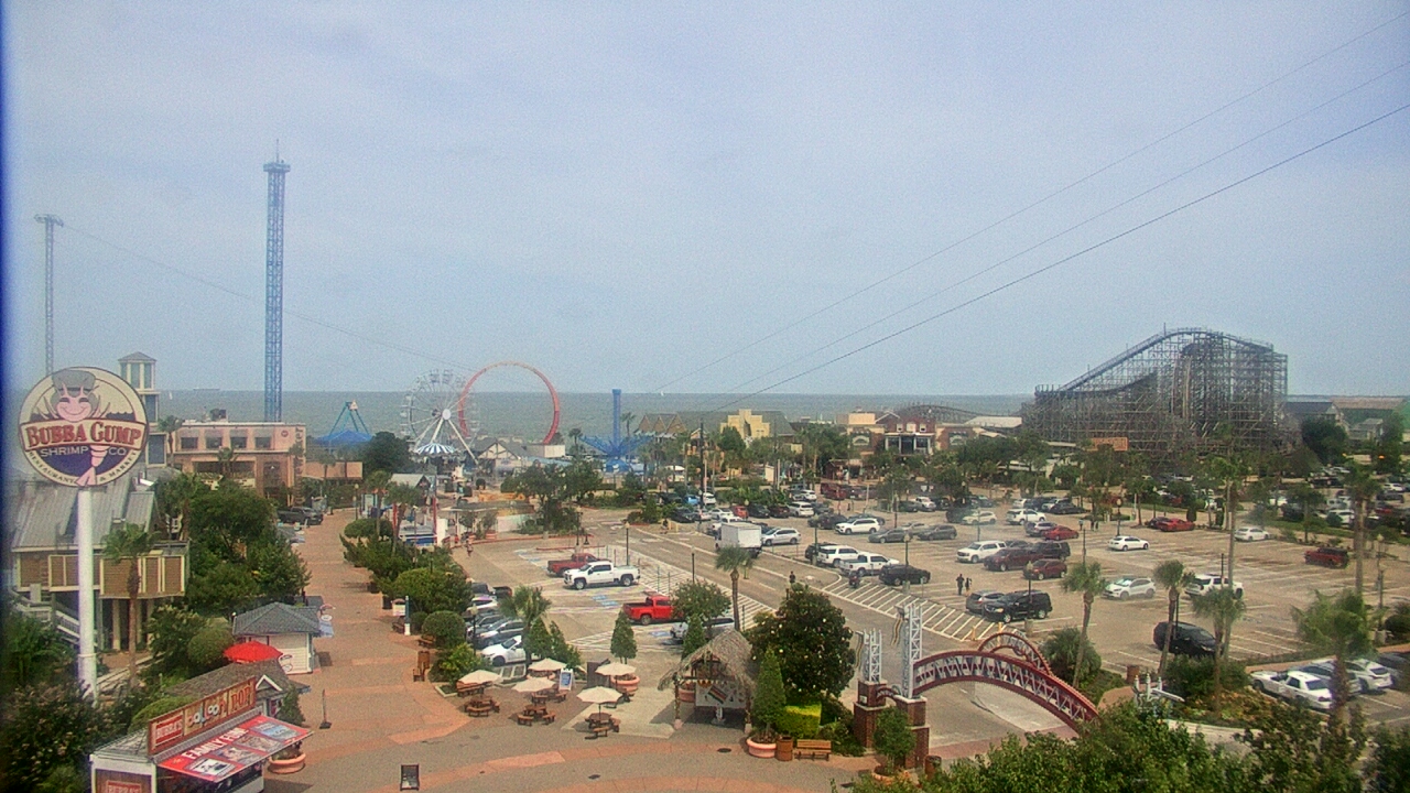 Thumbnail for current weather camera view from The Boardwalk Inn in Kemah, Texas