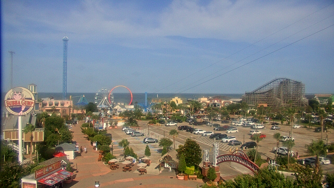 Thumbnail for current weather camera view from The Boardwalk Inn in Kemah, Texas