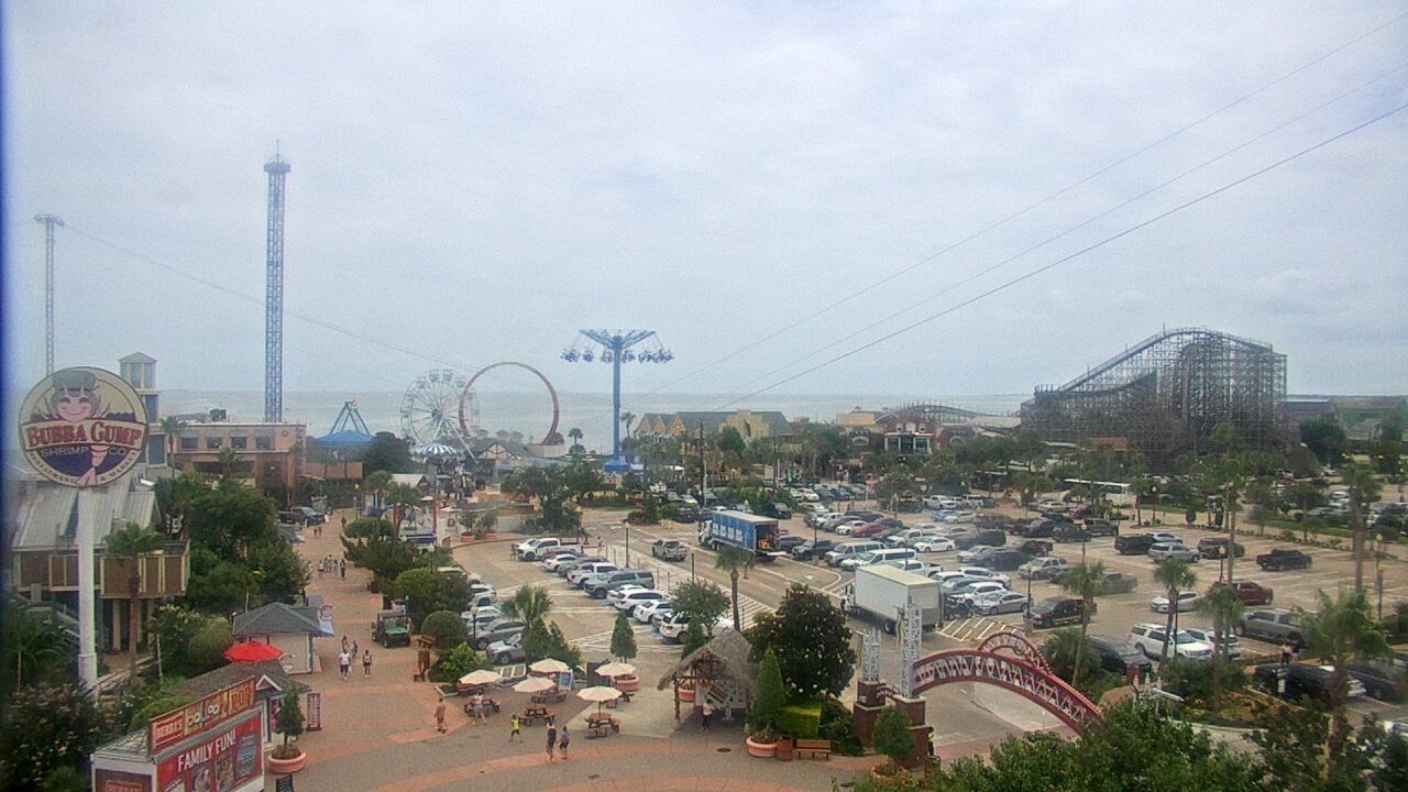 Thumbnail for current weather camera view from The Boardwalk Inn in Kemah, Texas