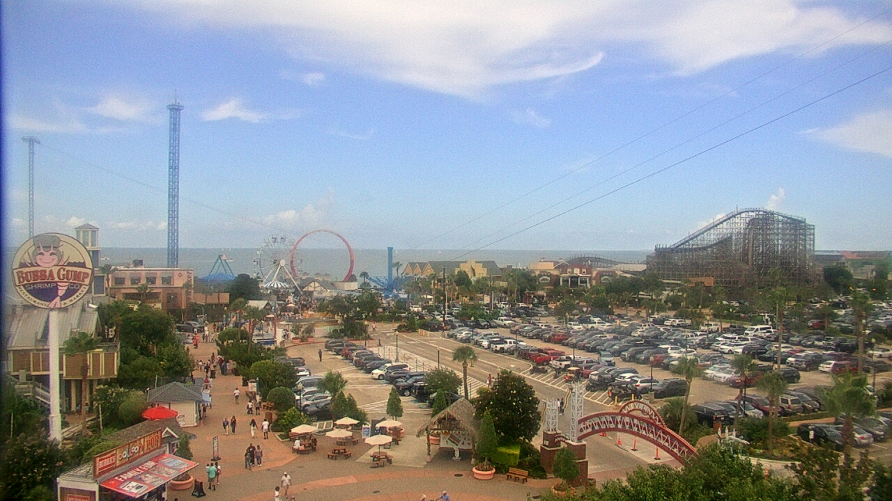 Thumbnail for current weather camera view from The Boardwalk Inn in Kemah, Texas