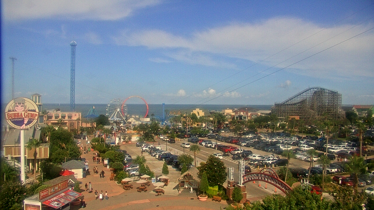 Thumbnail for current weather camera view from The Boardwalk Inn in Kemah, Texas