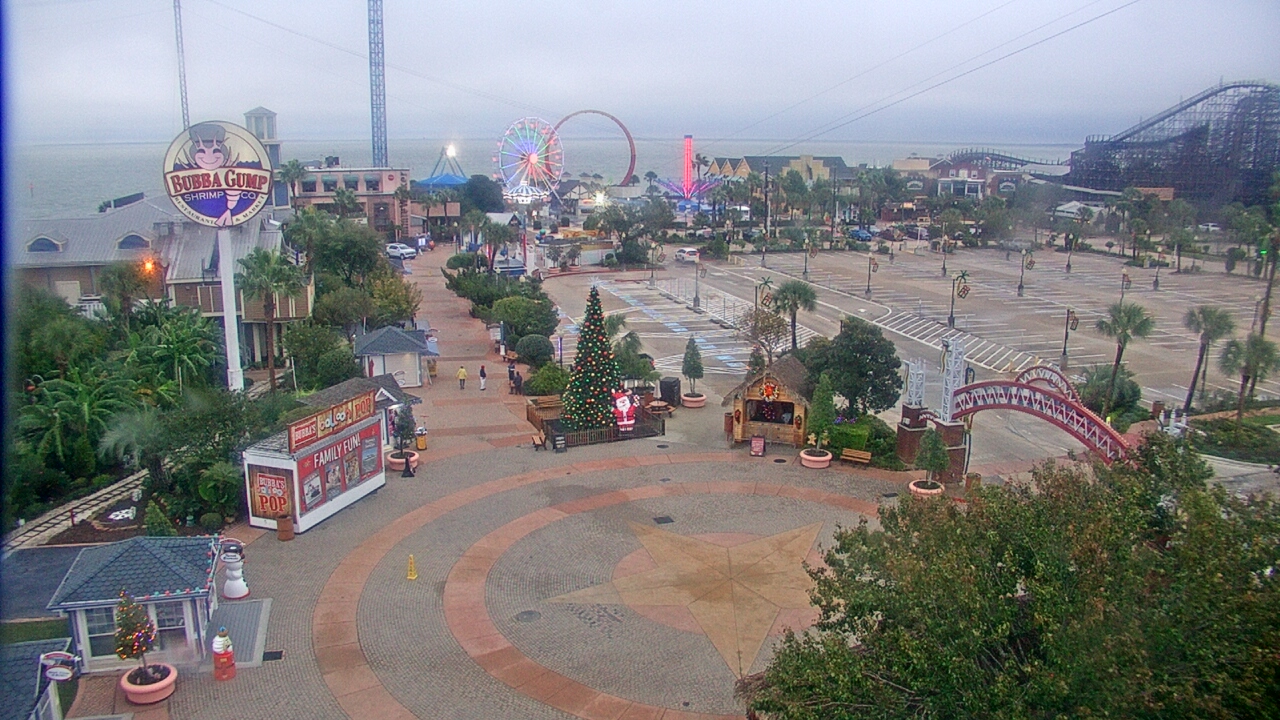 Thumbnail for current weather camera view from The Boardwalk Inn in Kemah, Texas