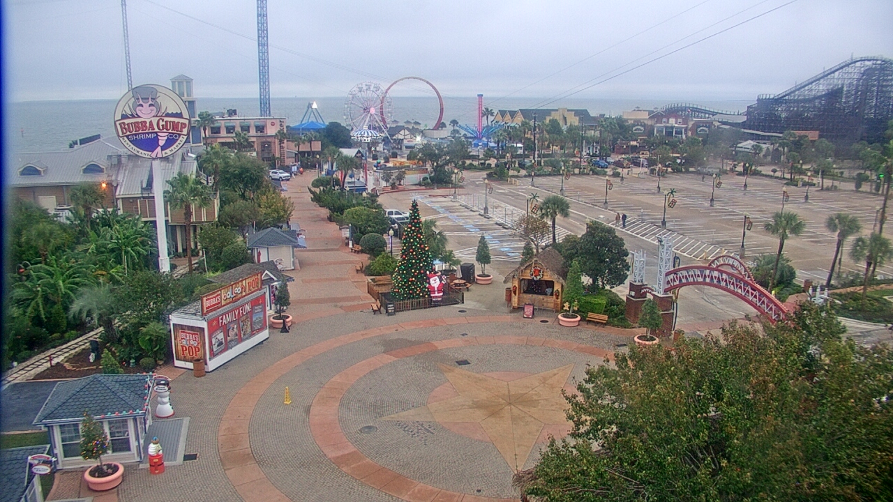 Thumbnail for current weather camera view from The Boardwalk Inn in Kemah, Texas