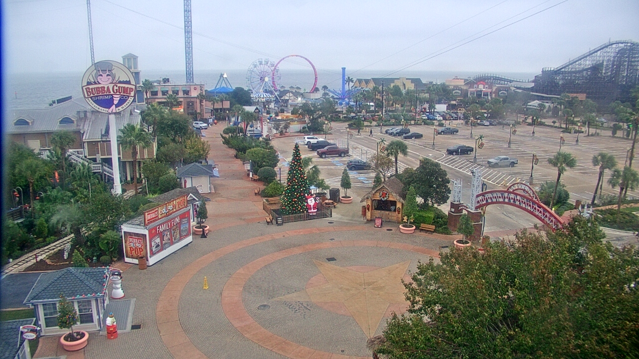 Thumbnail for current weather camera view from The Boardwalk Inn in Kemah, Texas