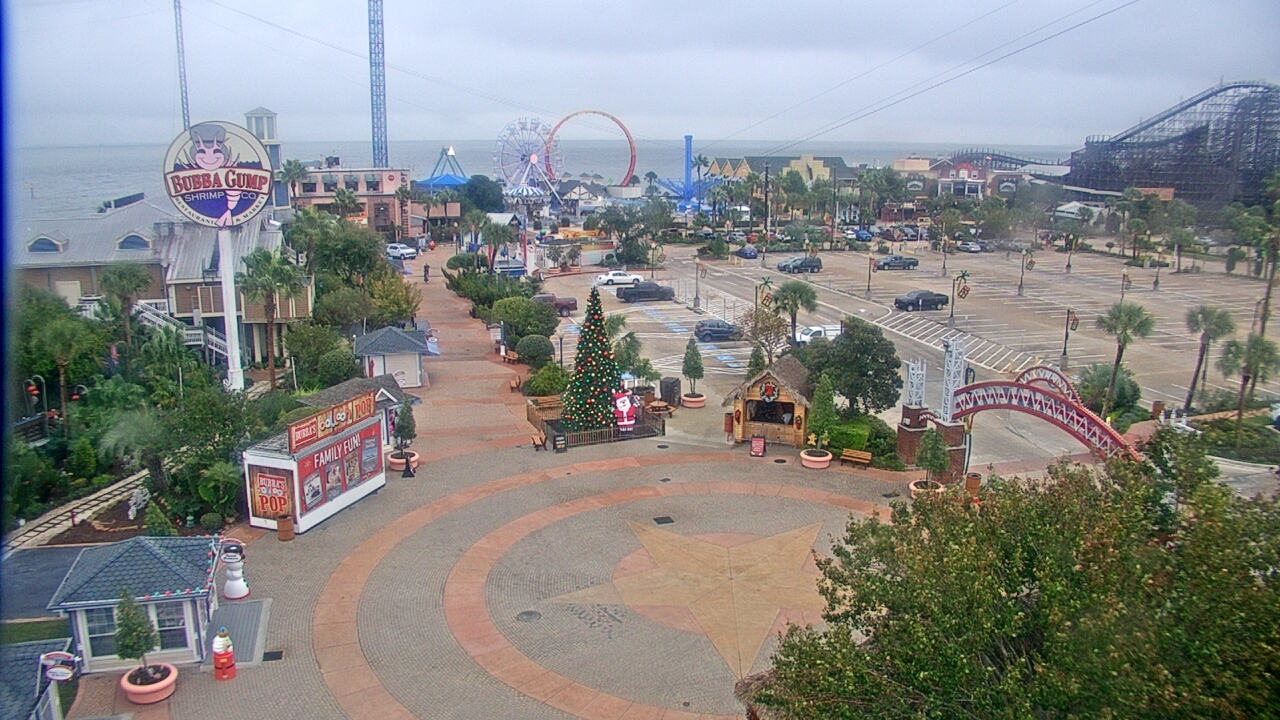 Thumbnail for current weather camera view from The Boardwalk Inn in Kemah, Texas