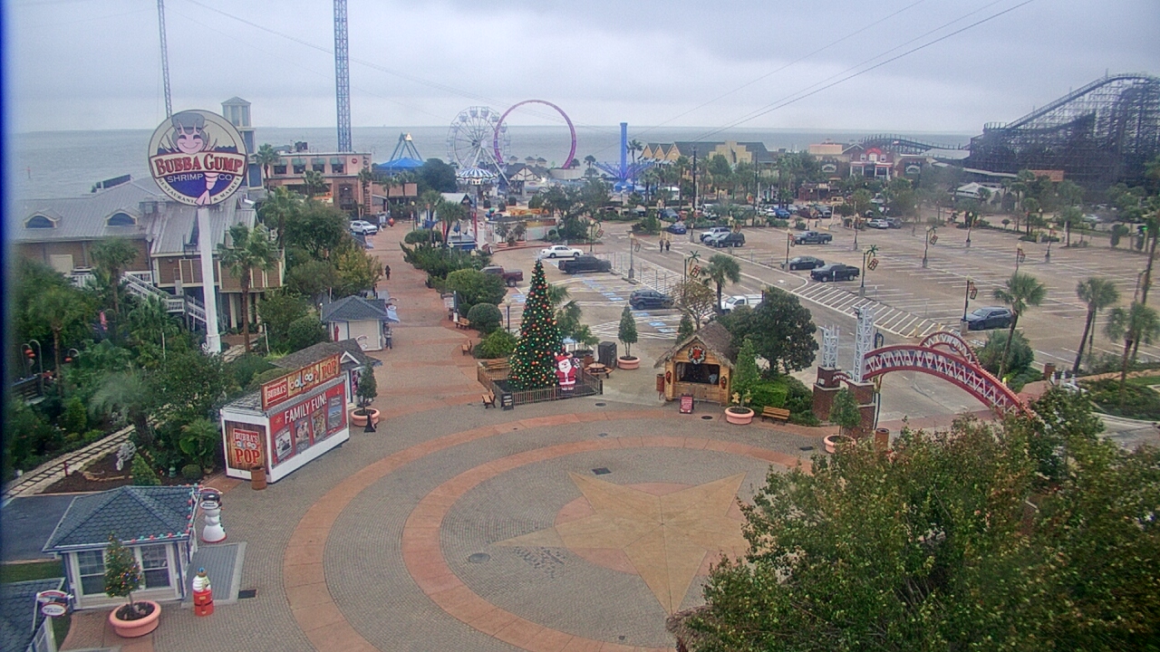 Thumbnail for current weather camera view from The Boardwalk Inn in Kemah, Texas