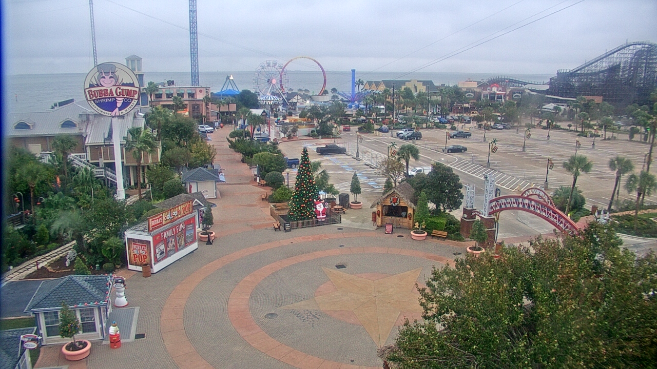 Thumbnail for current weather camera view from The Boardwalk Inn in Kemah, Texas
