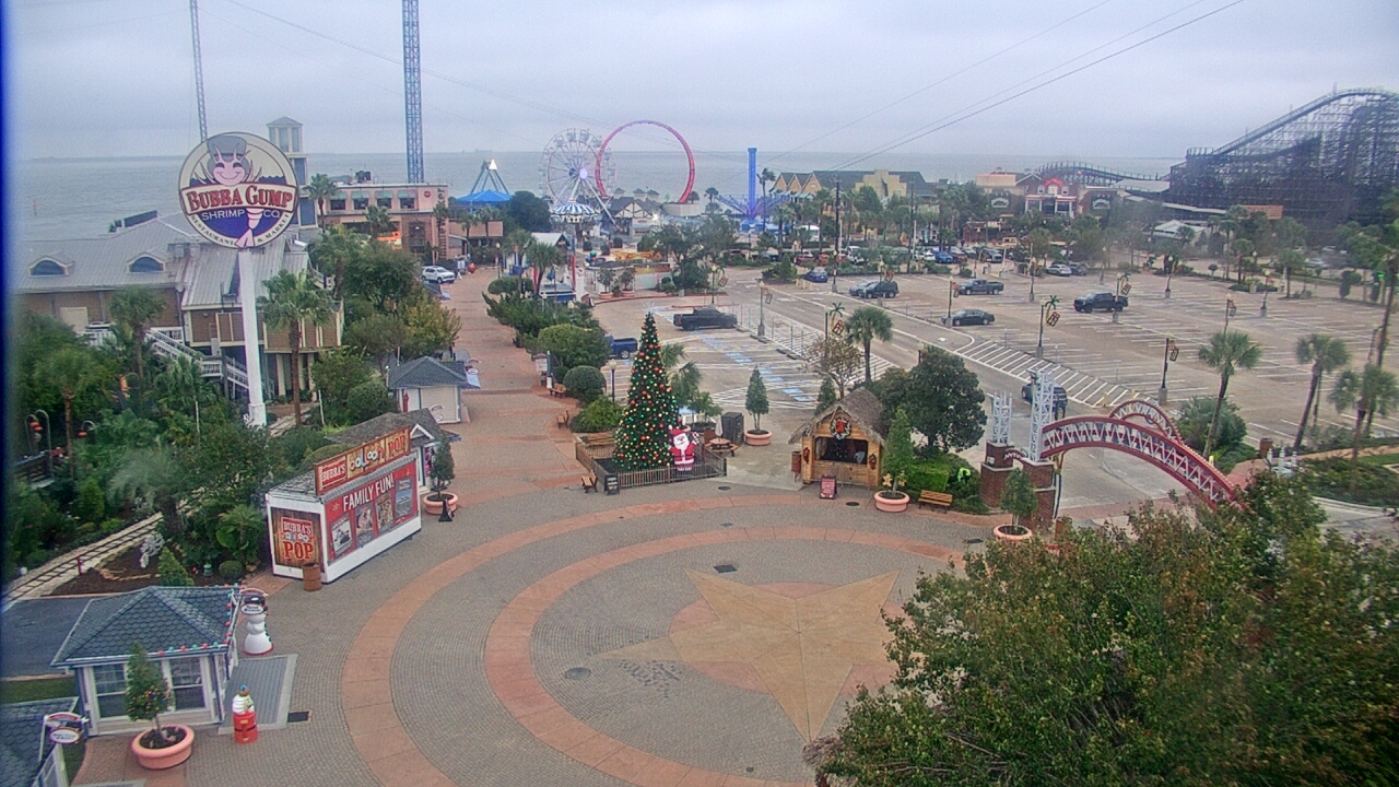 Thumbnail for current weather camera view from The Boardwalk Inn in Kemah, Texas
