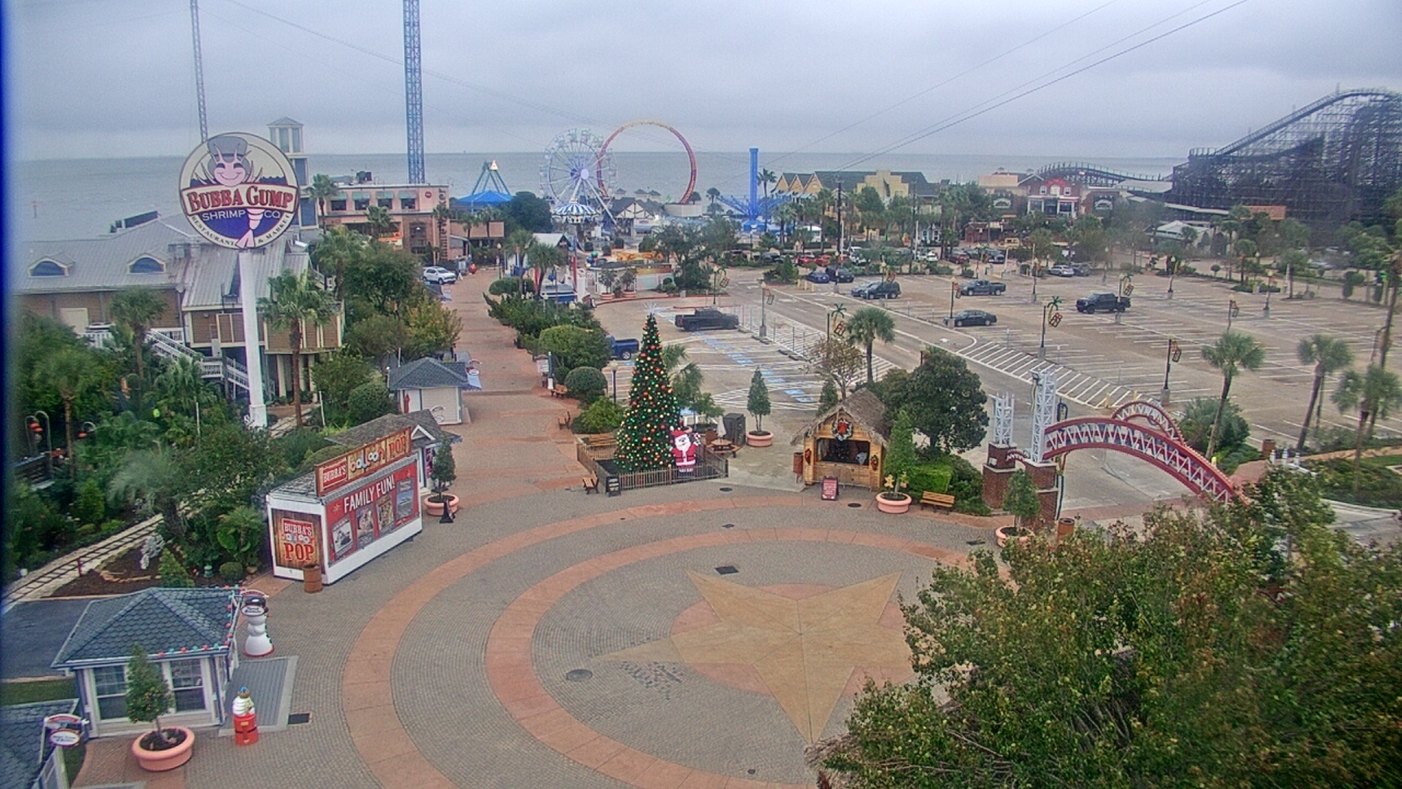 Thumbnail for current weather camera view from The Boardwalk Inn in Kemah, Texas