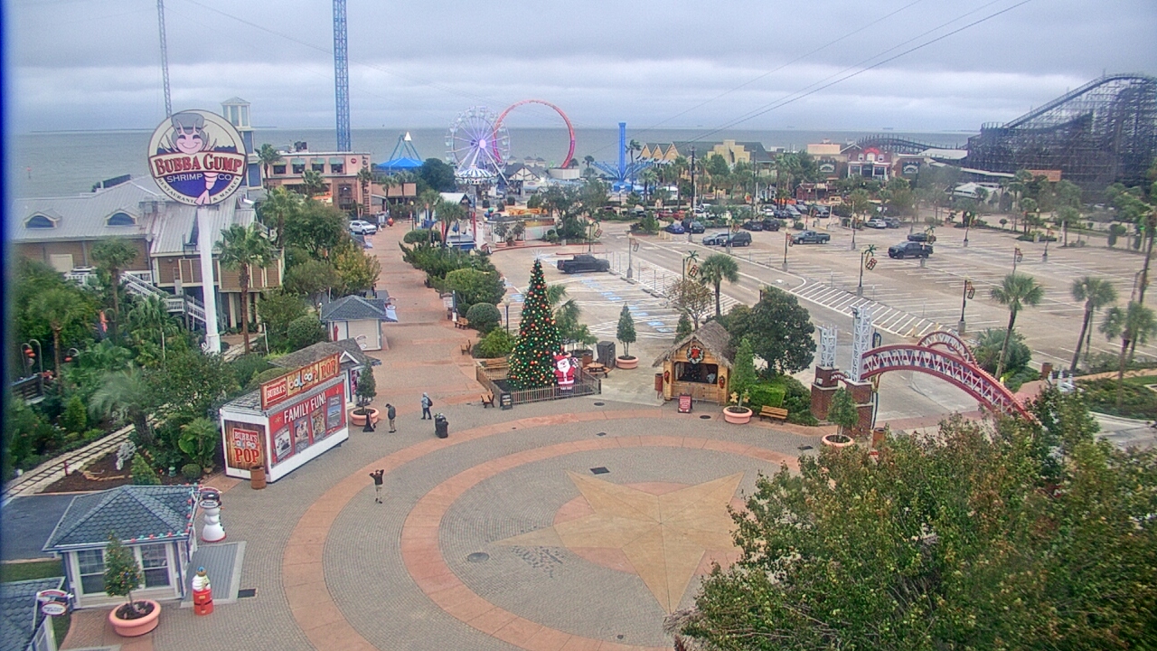 Thumbnail for current weather camera view from The Boardwalk Inn in Kemah, Texas