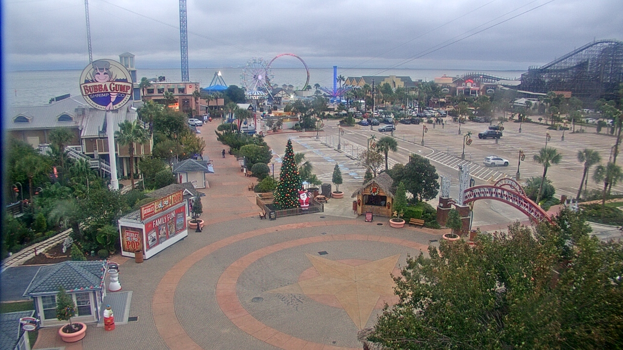 Thumbnail for current weather camera view from The Boardwalk Inn in Kemah, Texas