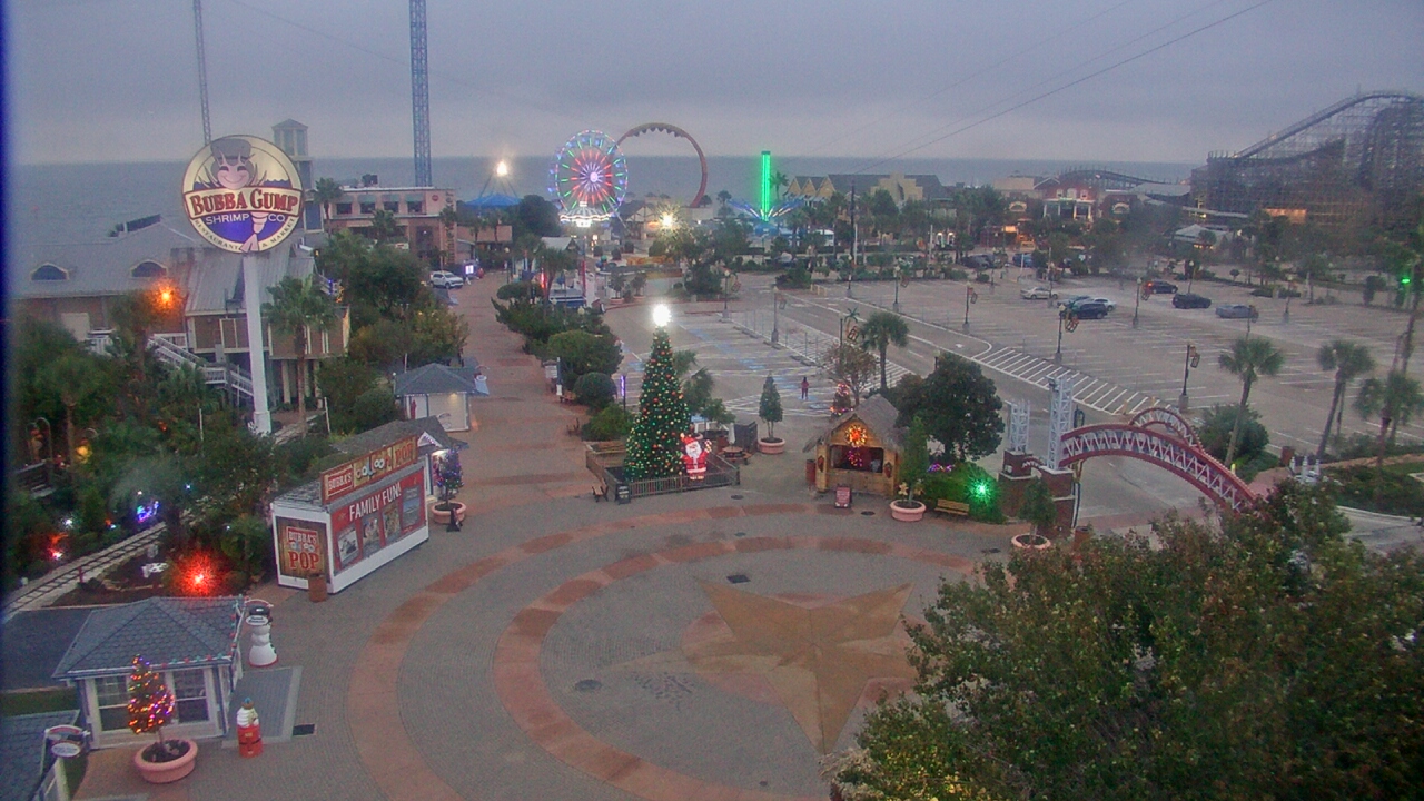 Thumbnail for current weather camera view from The Boardwalk Inn in Kemah, Texas