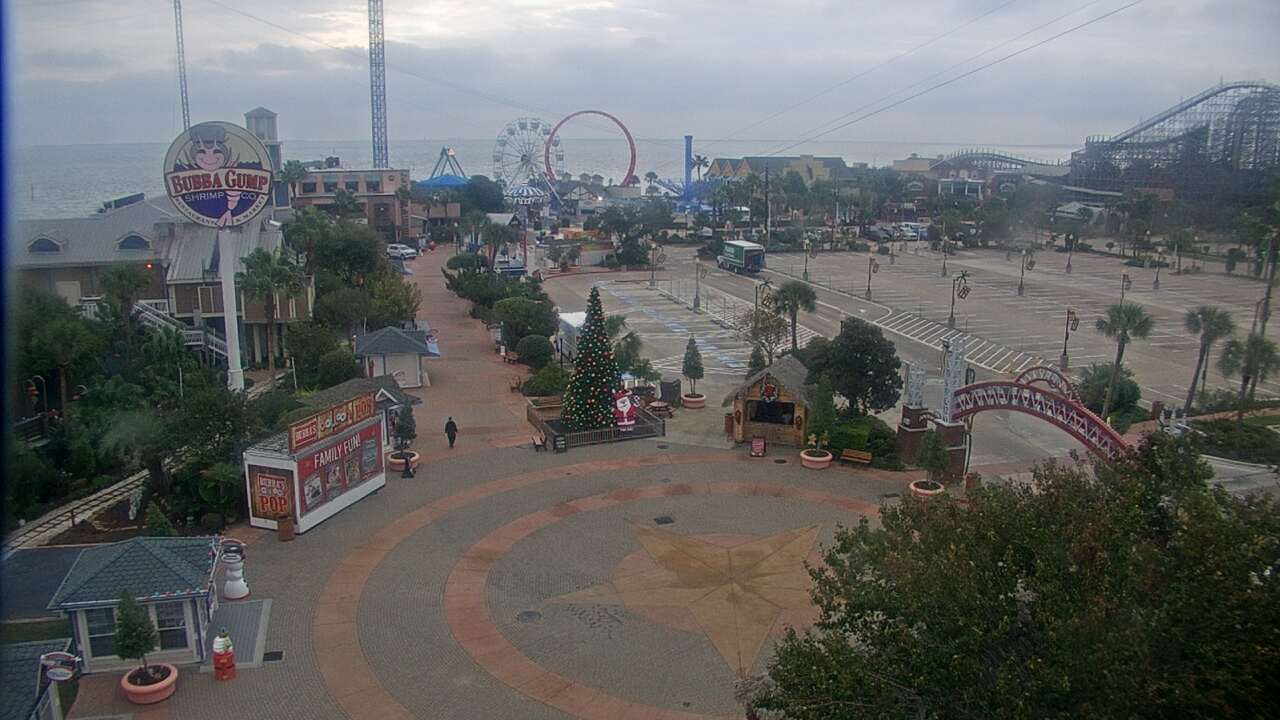 Thumbnail for current weather camera view from The Boardwalk Inn in Kemah, Texas
