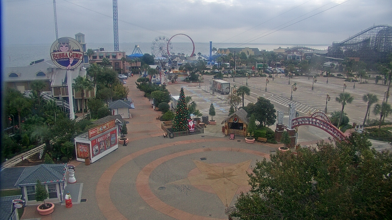 Thumbnail for current weather camera view from The Boardwalk Inn in Kemah, Texas