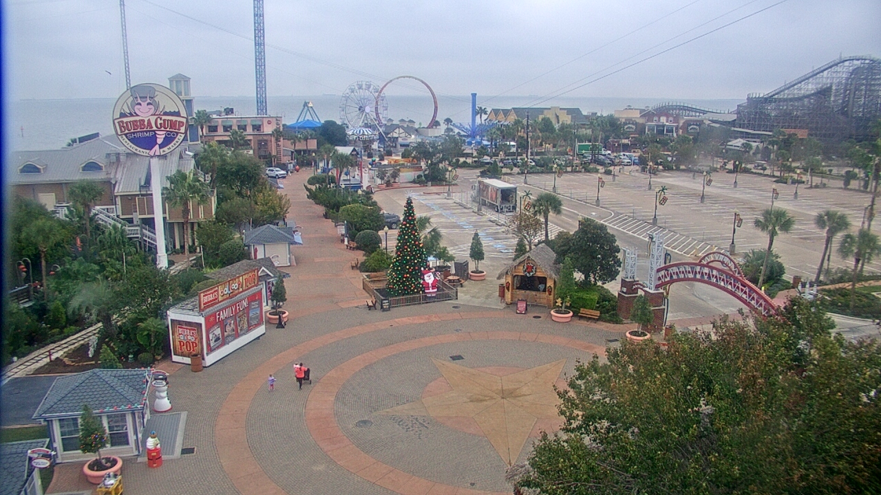 Thumbnail for current weather camera view from The Boardwalk Inn in Kemah, Texas