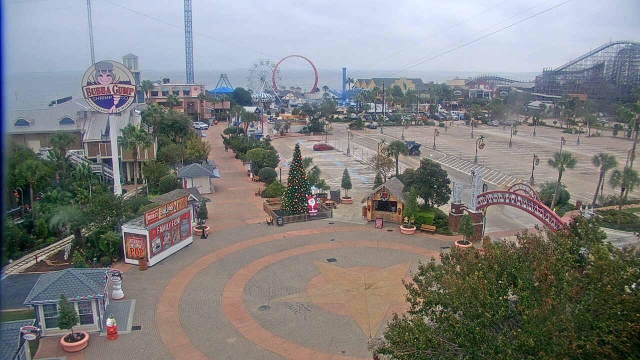 Thumbnail for current weather camera view from The Boardwalk Inn in Kemah, Texas