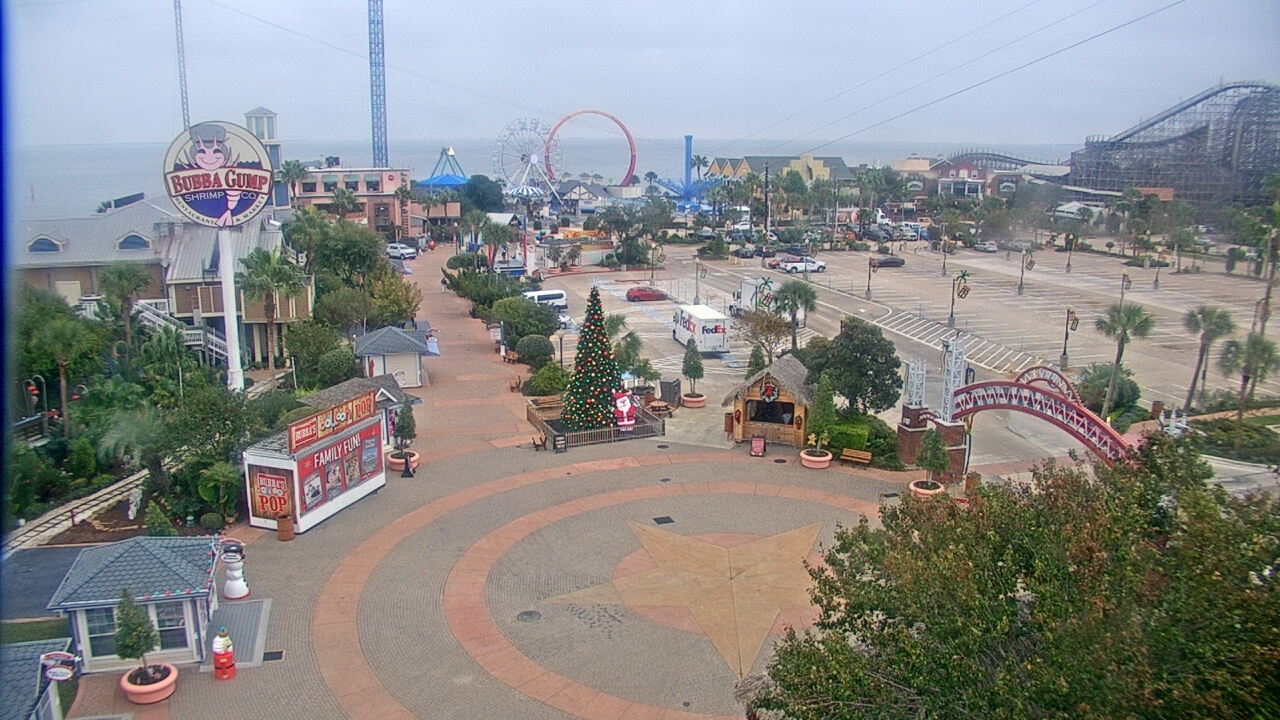 Thumbnail for current weather camera view from The Boardwalk Inn in Kemah, Texas