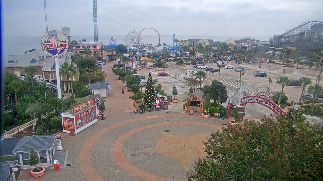 Thumbnail for current weather camera view from The Boardwalk Inn in Kemah, Texas