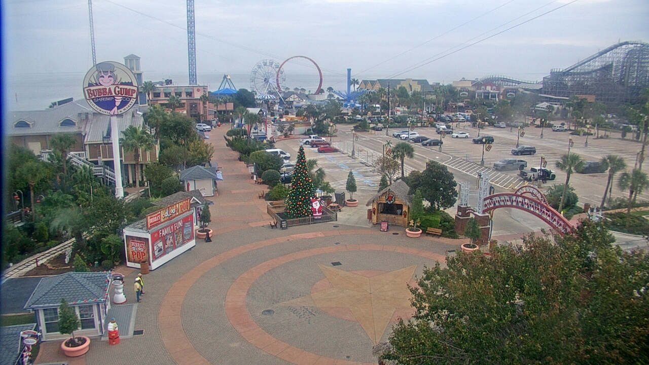 Thumbnail for current weather camera view from The Boardwalk Inn in Kemah, Texas