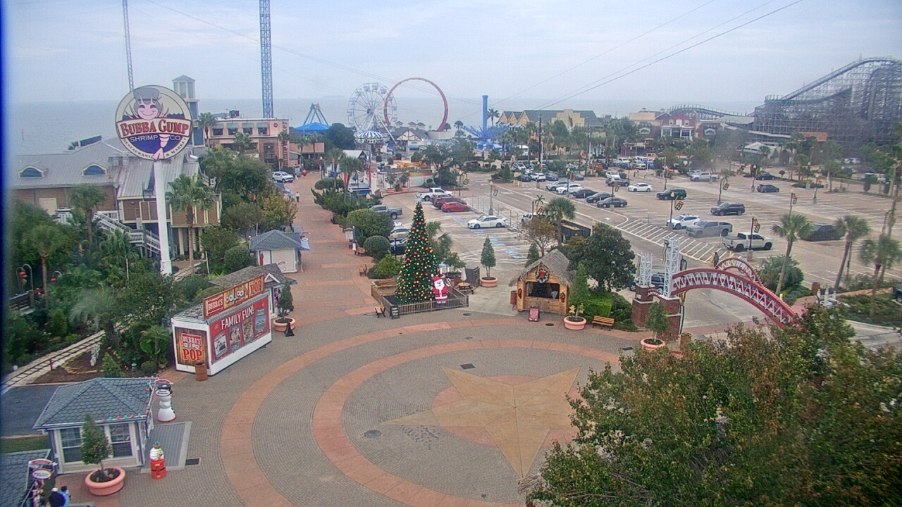 Thumbnail for current weather camera view from The Boardwalk Inn in Kemah, Texas