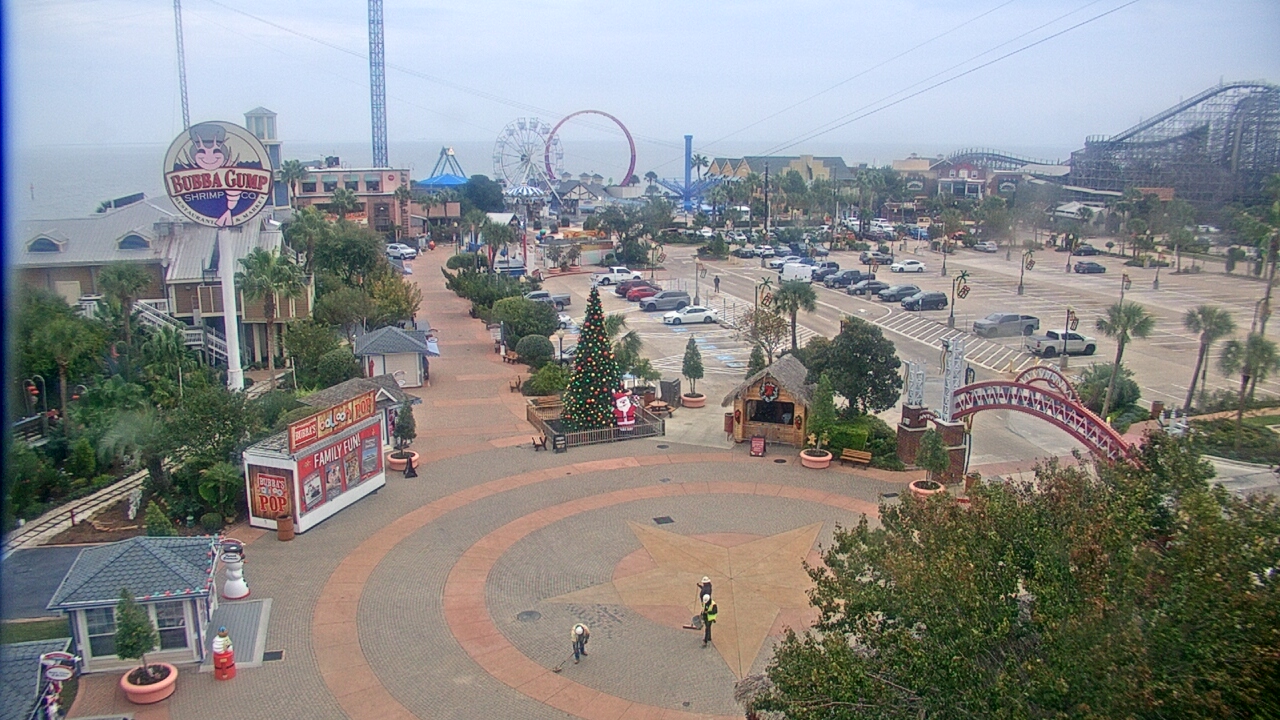 Thumbnail for current weather camera view from The Boardwalk Inn in Kemah, Texas