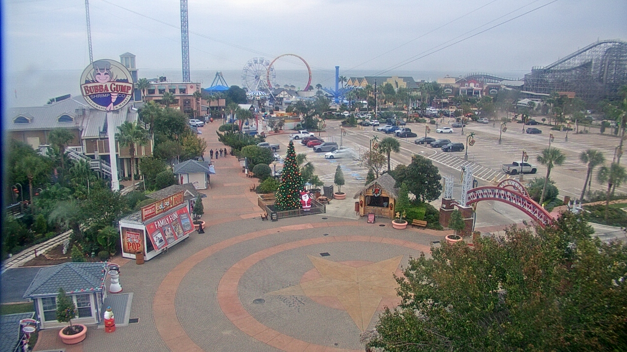 Thumbnail for current weather camera view from The Boardwalk Inn in Kemah, Texas