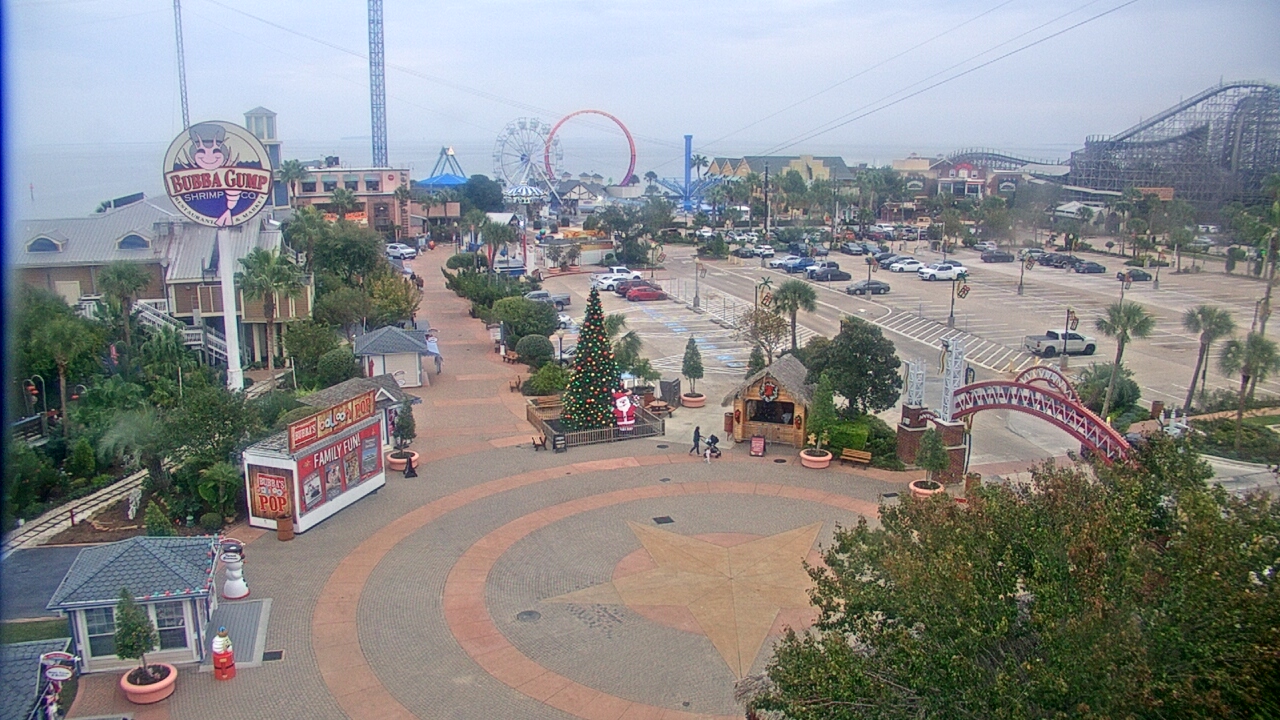 Thumbnail for current weather camera view from The Boardwalk Inn in Kemah, Texas