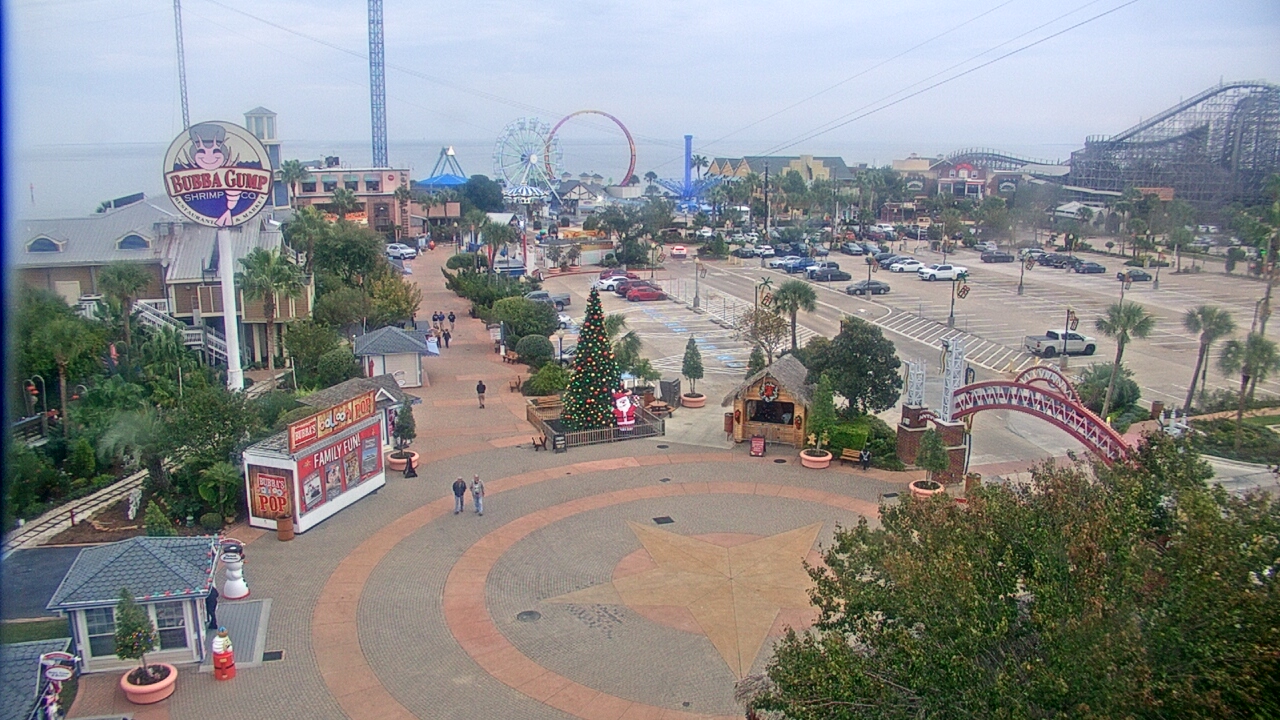 Thumbnail for current weather camera view from The Boardwalk Inn in Kemah, Texas