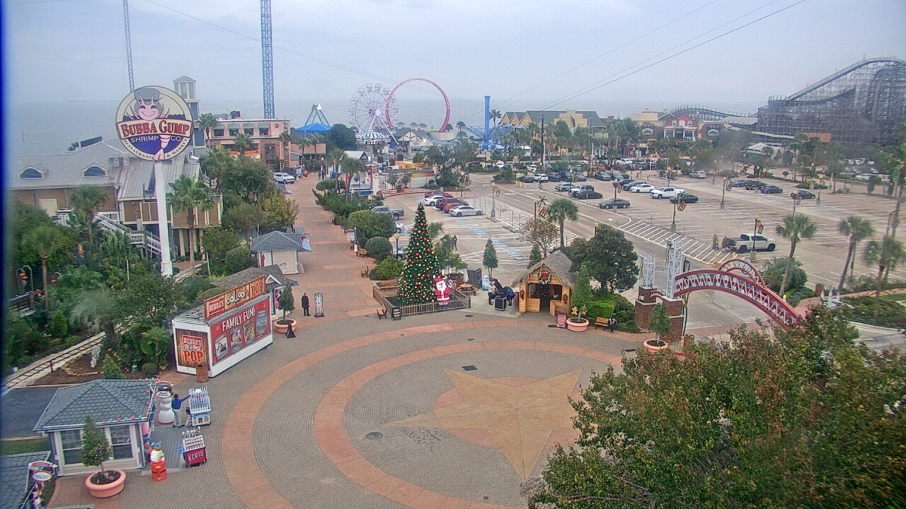 Thumbnail for current weather camera view from The Boardwalk Inn in Kemah, Texas