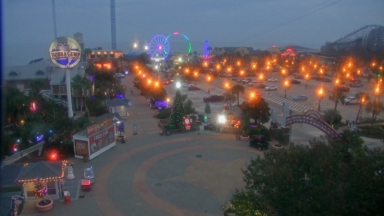 Thumbnail for current weather camera view from The Boardwalk Inn in Kemah, Texas