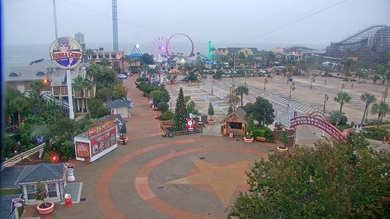Thumbnail for current weather camera view from The Boardwalk Inn in Kemah, Texas