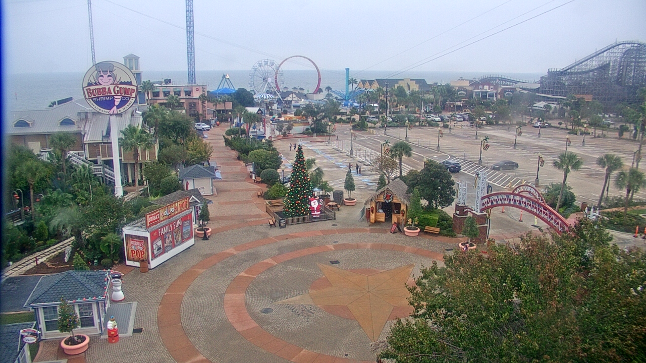 Thumbnail for current weather camera view from The Boardwalk Inn in Kemah, Texas