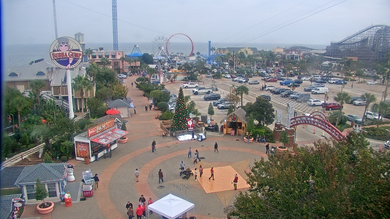 Thumbnail for current weather camera view from The Boardwalk Inn in Kemah, Texas