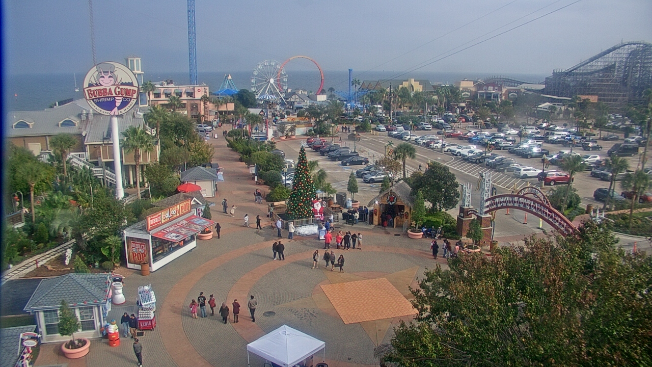 Thumbnail for current weather camera view from The Boardwalk Inn in Kemah, Texas