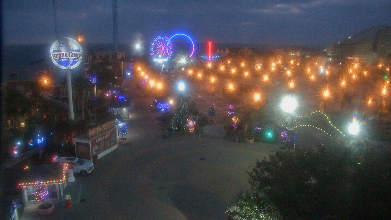 Thumbnail for current weather camera view from The Boardwalk Inn in Kemah, Texas