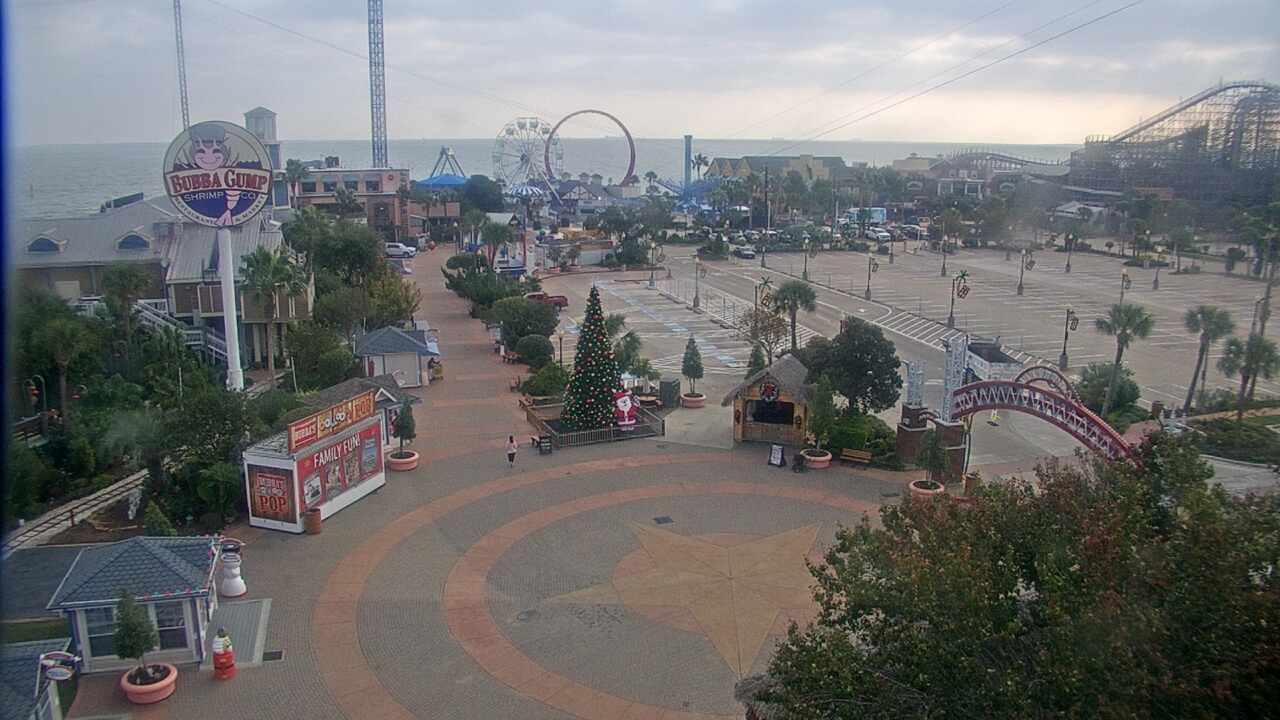 Thumbnail for current weather camera view from The Boardwalk Inn in Kemah, Texas