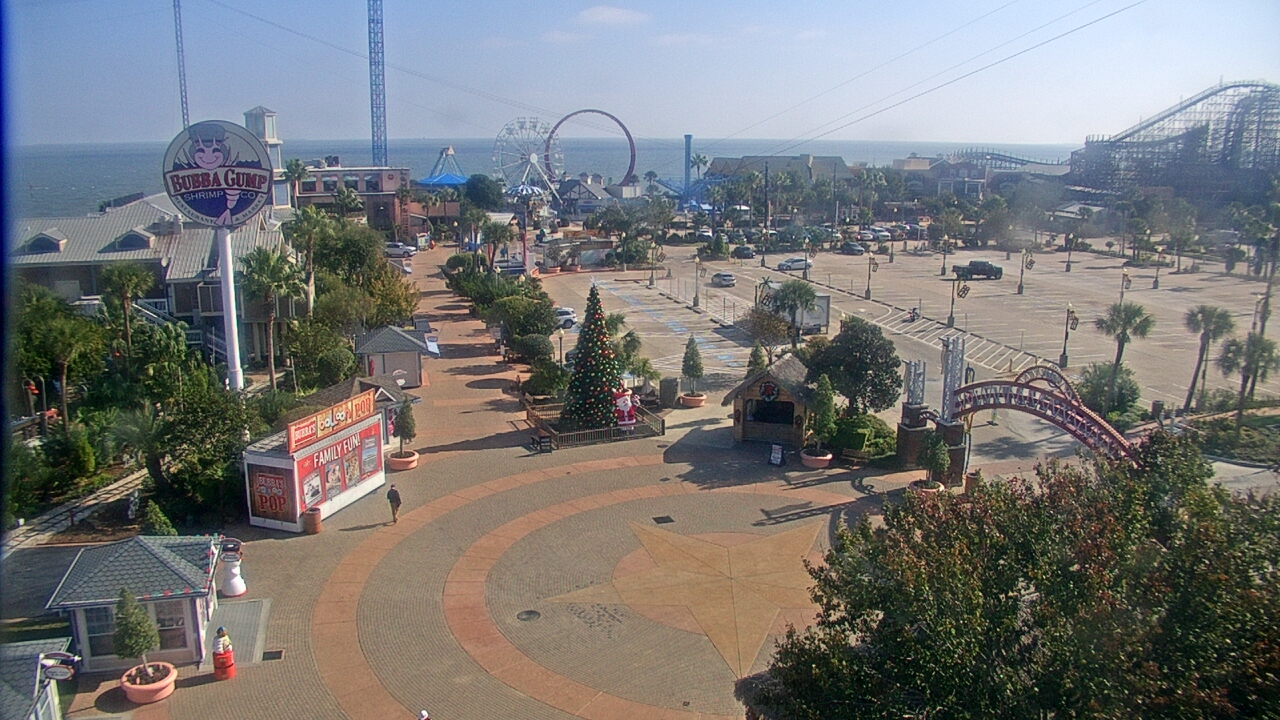 Thumbnail for current weather camera view from The Boardwalk Inn in Kemah, Texas